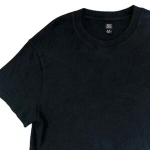 BDG Black Cropped Boxy Tee